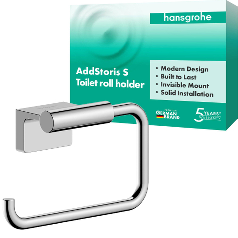 Hansgrohe AddStoris S closetrolhouder zonder klep chroom SW1567171