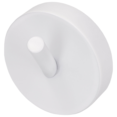 Haceka Kosmos Handdoekhaak enkel - mat wit SW654099