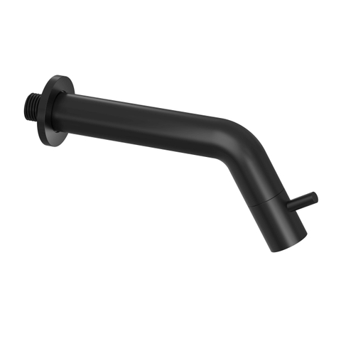 INK Robinet lave-mains - 18cm - encastrable - réductible - laiton noir mat SW450946
