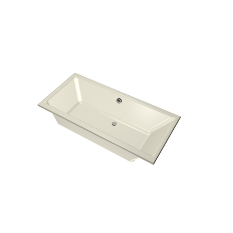Xenz Kristal Baignoire - 160x75x48 - bonde centrale - acrylique - pergamon SW378401