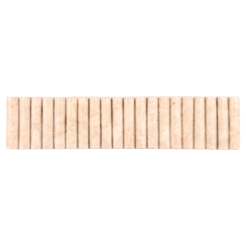 Differnz Ribba fontein - 40x20x9cm - kraangat rechts - marmer - beige SW1566359