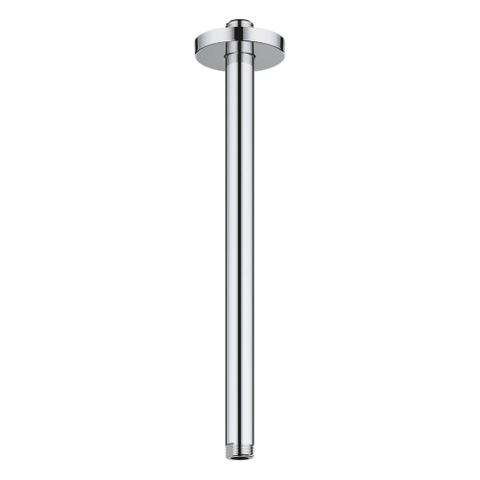 GROHE Rainshower Bras de plafond - 29cm - rosace ronde - chrome 0430076