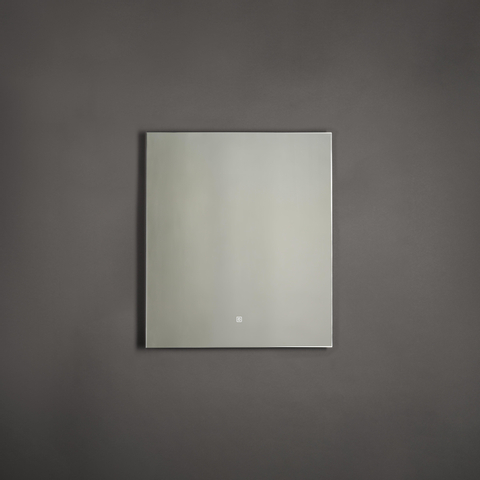 Adema Squared Miroir salle de bain 60x70cm avec éclairage LED indirect et interrupteur capteur SW238212