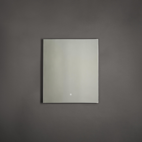 Saniclass Squared Badkamerspiegel - 60x70cm - indirecte LED verlichting - touch schakelaar - spiegelverwarming SHOWROOMMODEL SHOW26728