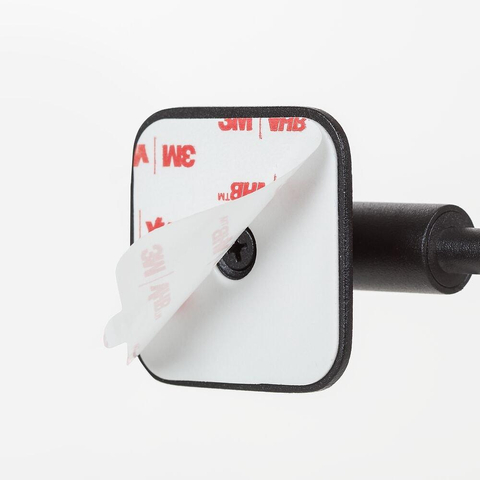 Tiger Colar Toiletrolhouder - zonder klep - zelfklevend - zwart SW877226