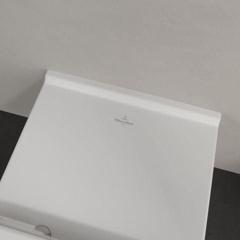 Villeroy & Boch Vicare O.novo Vita wandcloset verlengd - diepspoel DirectFlush - 36x70cm CeramicPlus - White Alpine (glans wit) 1025058