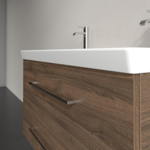 Villeroy & Boch Avento Meuble sous-lavabo - 2 tiroirs à extraction - 976 x 514 x 484 mm - Arizona Oak SW919829