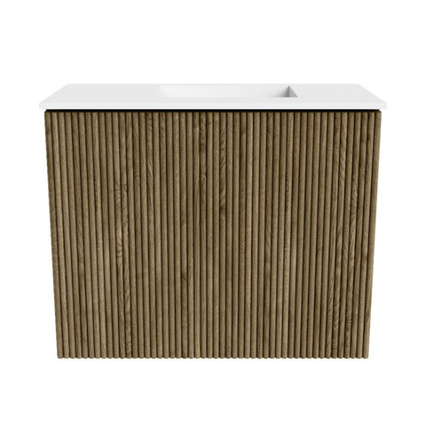 Mondiaz JOYA 50cm toiletmeubel - kleur Dusk - Wastafel FAYE positie Rechts 1 kraangat kleur Talc. SW1421553