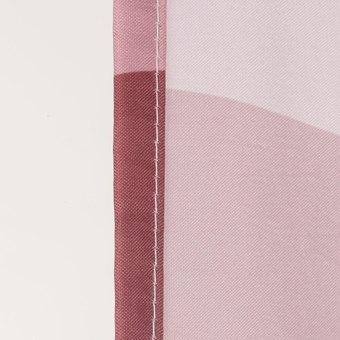 Sealskin Terre Rideau de douche 180x200 cm Polyester Rose foncé / Blanc cassé SW699517