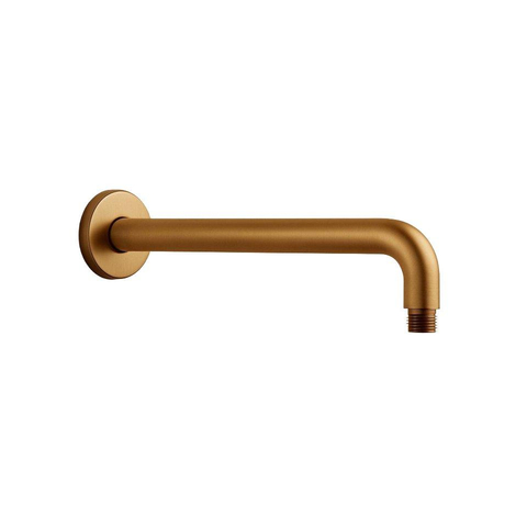 Grohe - Adema Rise ensemble de douche pluie – douche de tête 25 cm – bras mural courbé 38 cm – sans douchette – warm sunset brossé SW1248541