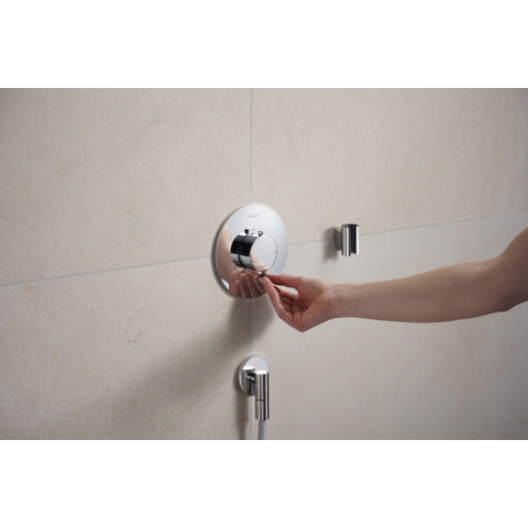 Hansgrohe Ecostat comfort s Inbouw - thermostaat - 1 functie - chroom SW1387952