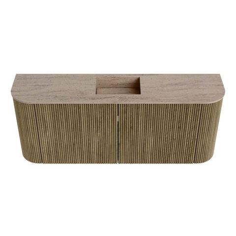 Mondiaz JOYA-DLUX 103.2cm toiletmeubel - ronding links en rechts kleur Dusk - Wastafel FAYE positie Midden Zonder kraangat kleur Saba. SW1426103