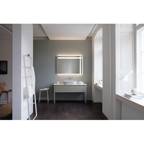 Duravit Luv Lavabo à poser 80x40cm sans trous Blanc SW227984
