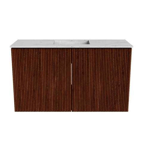 Mondiaz JOYA-DLUX 70cm meuble de salle de bains - couleur Ruby - Vasque FAYE position Milieu 1 trou de robinet couleur Opalo. SW1423689
