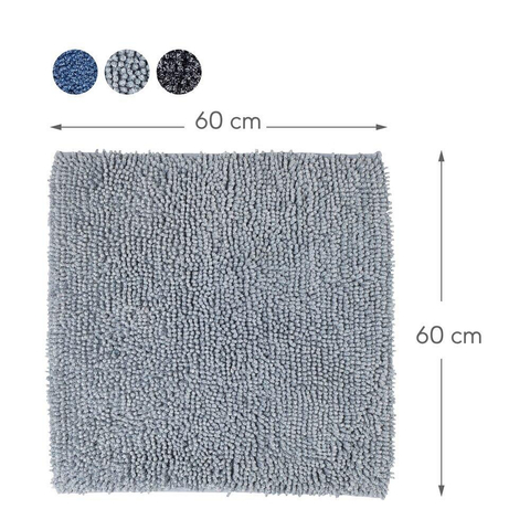 Sealskin Misto Badmat Katoen 60x60 cm Grijs SW71616
