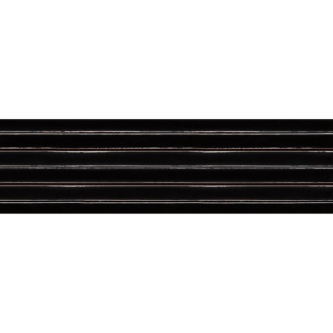 Vtwonen Tegels Rib Wandtegel - 13.4x45cm - 9.0mm - Azabache SW1174874