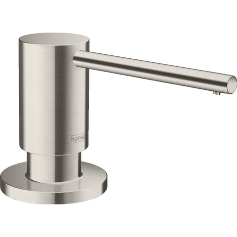 Hansgrohe A41 Distributeur de savon 1 trou 500ml encastrable aspect inox SW241754