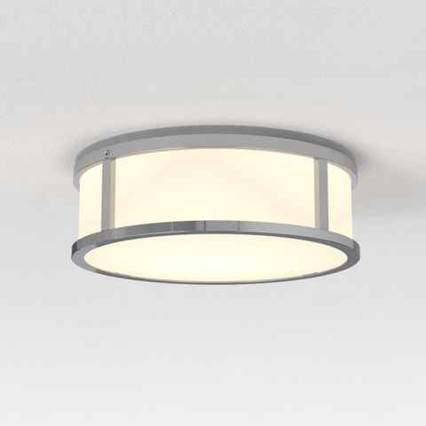 Astro Mashiko 230 Round Plafonnier 8,2cm IP44 culot E27 chrome SW75631