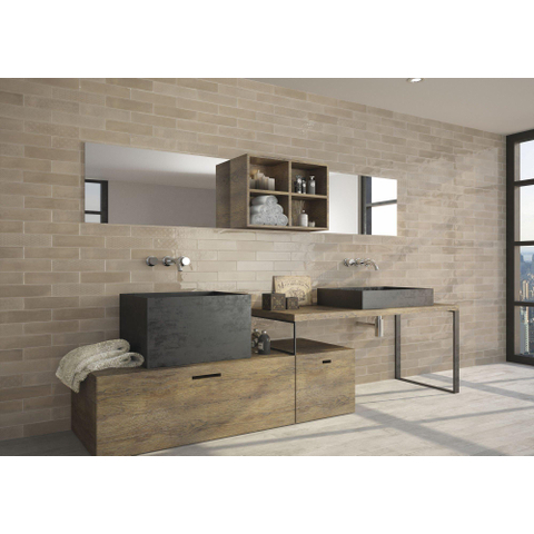 ÉCHANTILLON Terravito Almicoa carreau mural - 7.5x30cm - Rectangle - 8.6mm - Opal Vision SW735604