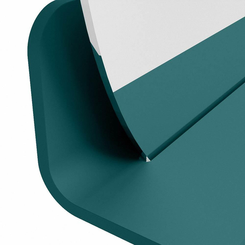 Mondiaz SPOT spiegel – Ø60 cm – met planchet – Smag (groen) SW1235671
