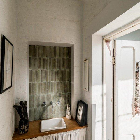 ÉCHANTILLON Ceralto Alvera Decor Carreau mural 7.5x20cm 10mm Grigio SW914188