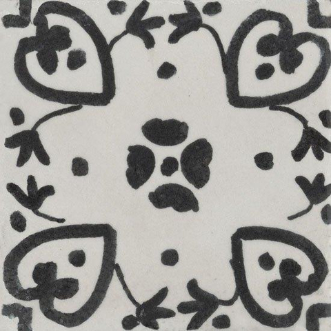 Ceralto Ricordo Marmo Vloertegel - 15x15cm - 10mm - glans - NERO SW1591614
