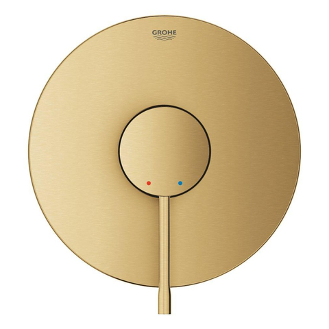 Grohe Essence New Douchekraan inbouw - 1 knop - brushed cool sunrise (goud) SW296721
