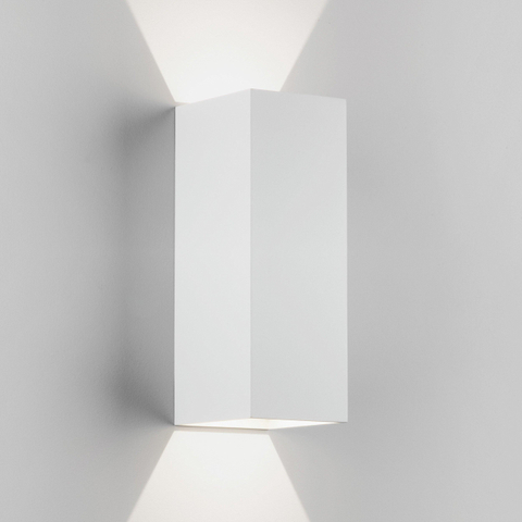Astro Oslo 255 LED Wandlamp 25.5x9x11cm IP65 verlichting geintegreerd wit SHOWROOMMODEL SHOW26697