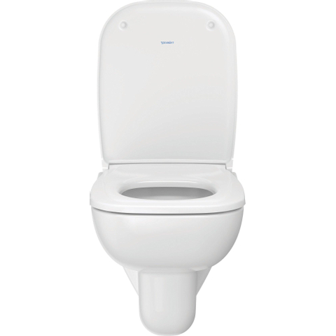 Duravit D-code Wandcloset - diepspoel - spoelrandloos - 35.5x54.5cm - rimless - wit SW104232
