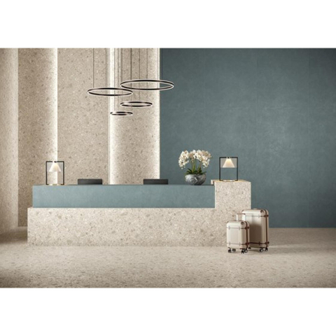 ÉCHANTILLON Ceralto Civaro Loft Mix Carrelage sol et mur - 60x60cm - 9mm - rectifié - grès cérame - ivoire (beige) SW1170828