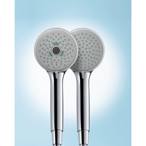 Hansgrohe Croma 100 handdouche - 10cm - 1 straalsoort - stainless steel optic (rvs) SW971209