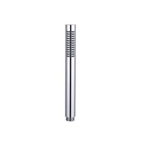 Fortifura Nebbio Ensemble combiné bain - mitigeur thermostatique - barre coulissante avec coude mural intégré - flexible de douche métallique - douchette à main barre - Remplissage-vidage de baignoire - chrome SW1238016