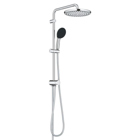 Grohe Vitalio Start 250 Flex Douchesysteem - met omstelkraan - wandmontage - hoofddouche 2 straalsoorten - handdouche 2 straalsoorten - chroom SW1028077