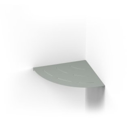 Looox Storage collection hoekplanchet - 30cm - afgerond - mat soft groen SW1444031