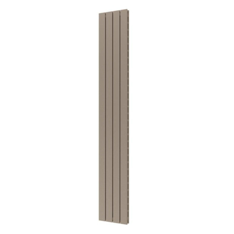 Plieger Cavallino Retto designradiator verticaal dubbel middenaansluiting 2000x298mm 905W zandsteen 7255347