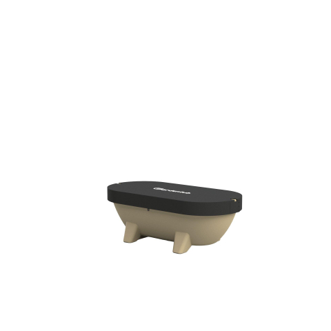 Gardentub Baignoire îlot (extérieur) - 194x94x66cm - synthétique - compatible à l'extérieur - sand dune mat (beige) SW1017089