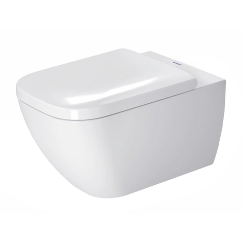 Duravit Happy D.2 Wandcloset - 54cm - met spoelrand - diepspoel - glans wit SW68370