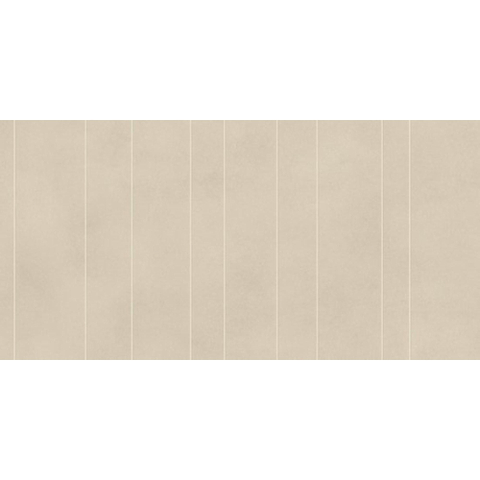 Ceralto Lazaro Bande décorative - 59.5x119.5cm - 9.0mm - rectifié - Crème SW1130089