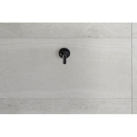 Duravit Starck T Handdoekhaak - rond - mat zwart SW297091