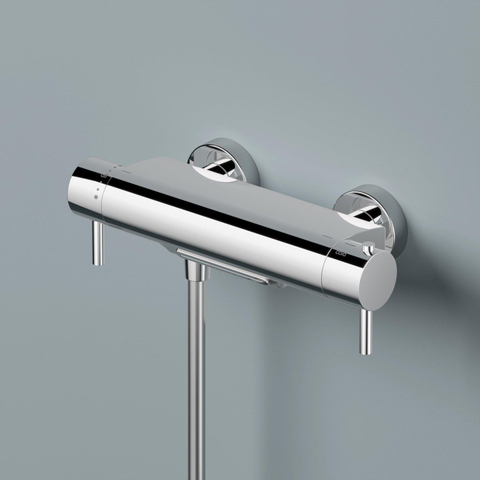 Hotbath Buddy Badmengkraan - thermostatisch - cascade uitloop - hoogglans chroom SW11291