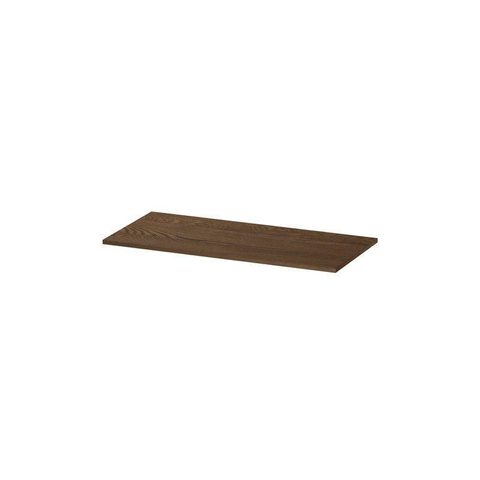 Ink plaque de recouvrement 100x45x1.6cm pour meuble chêne massif chocolat SW493698