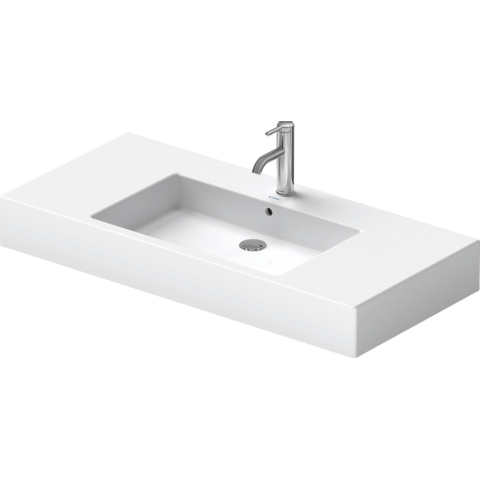 Duravit Vero Meubelwastafel - 105x49cm - met 1 kraangat - met overloop - wit 0291353
