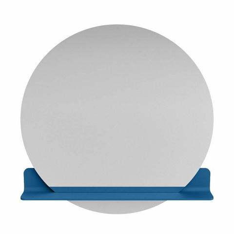 Mondiaz SPOT spiegel – Ø90 cm – met planchet – Jeans (blauw) SW1235546