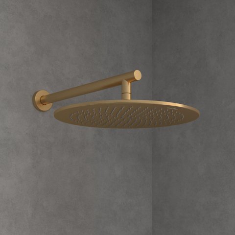 Villeroy & Boch Universal Showers regendouche - 35cm rond - Brushed Gold (goud) SW974344