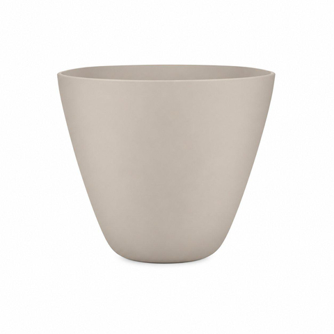 FugaFlow Eccelente Calma Baignoire Autoportante - 160x80 cm - solid surface - beige mat SW1587830