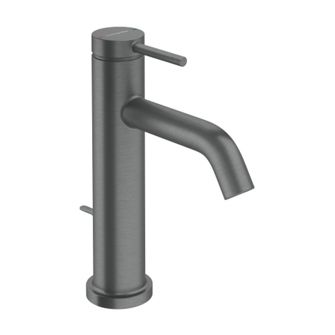 Hansgrohe Tecturis S wastafelmengkraan 110 pop up trekwaste Brushed Black Chrome SW1566459