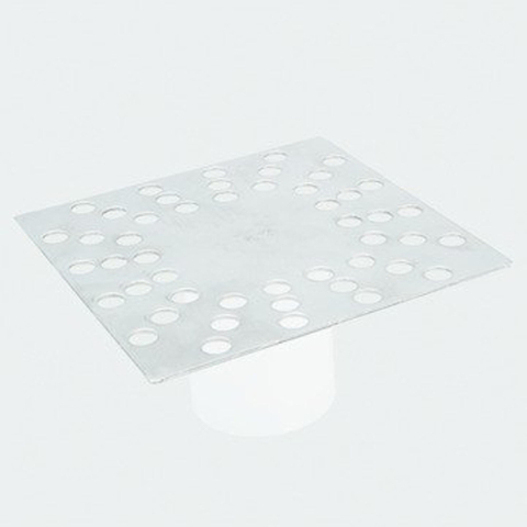 Dyka Grille R15 15x15cm INOX 2300001