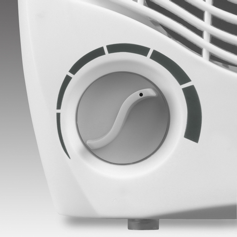 Eurom VK 2002 Chauffage ventilateur 13x22.3x25.6cm 2000watt Blanc SW486859
