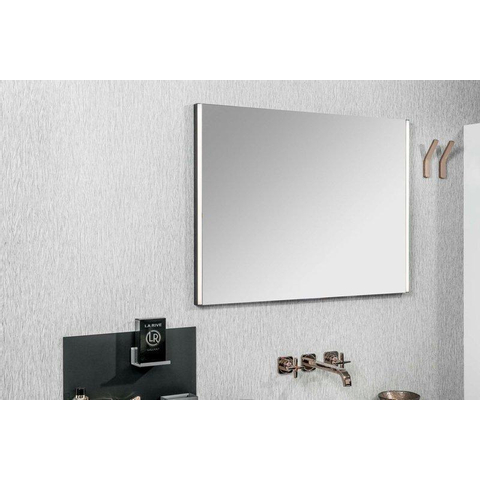 Plieger Lina Nero spiegel – 80x65 cm – LED-verlichting – Zwart SW225417