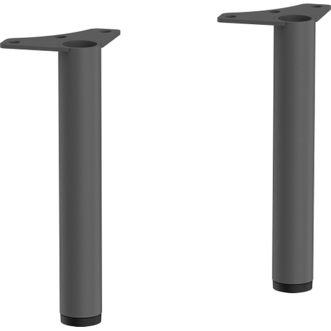 Hansgrohe Xilesa meubelvoet 145x20 set 2st slate matt grey SW1413711